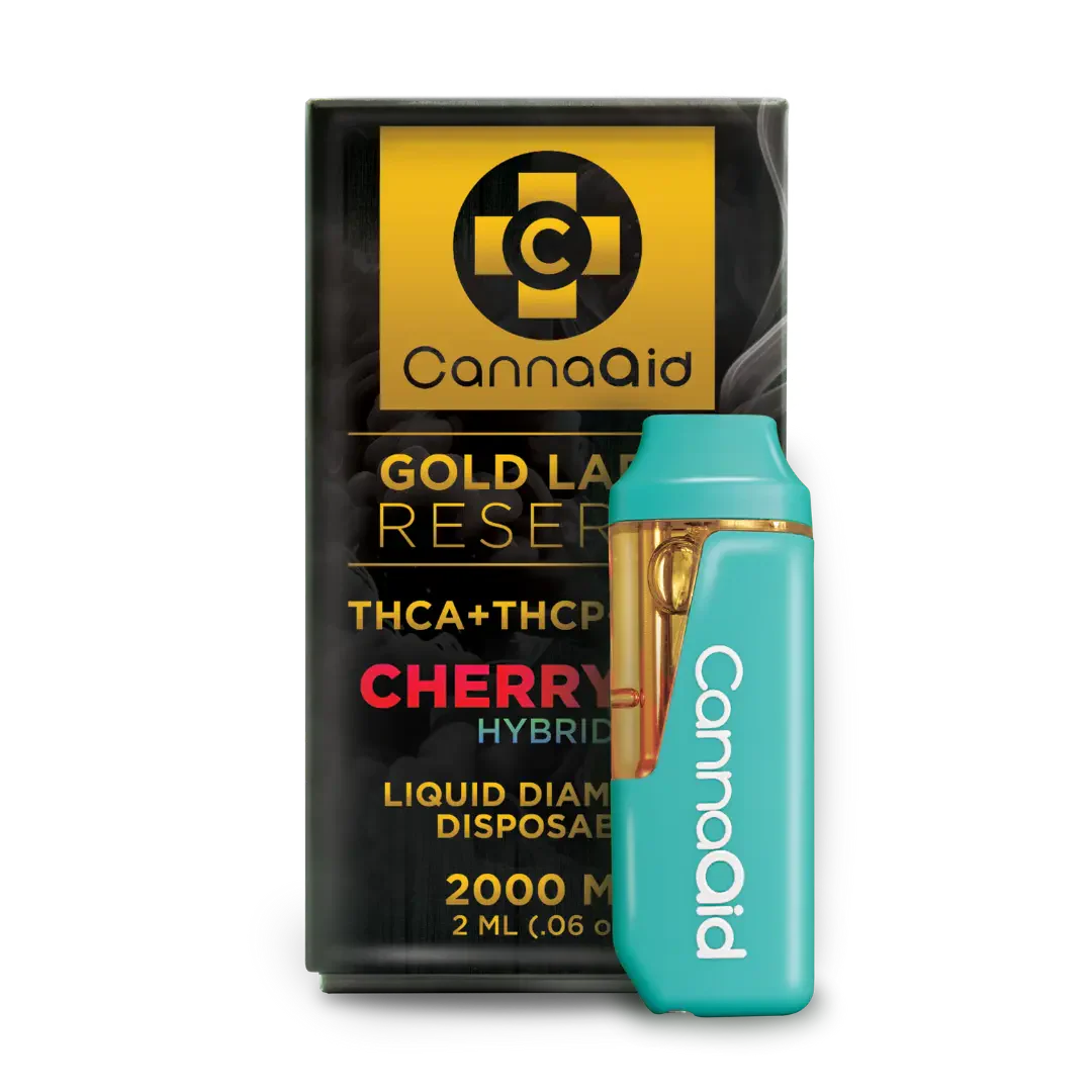 CannaAid Cherry Pie Disposable 2 ml Gold Label Reserve - Hybrid