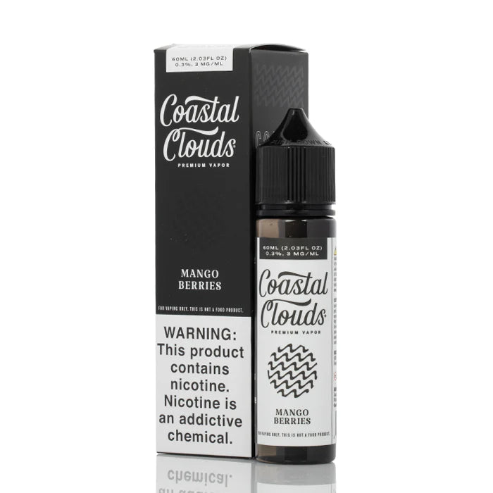 Coastal Clouds .3% 60ml Nicotine Vape Juice - Mango Berries