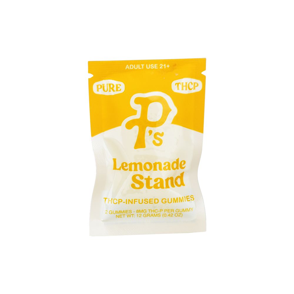 Pushing P's Pure THCP gummies - 2pc - lemonade stand
