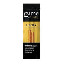 Game Natural Leaf Cigarillos 2pk - Honey