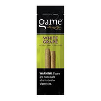 Game Natural Leaf Cigarillos 2pk - White Grape