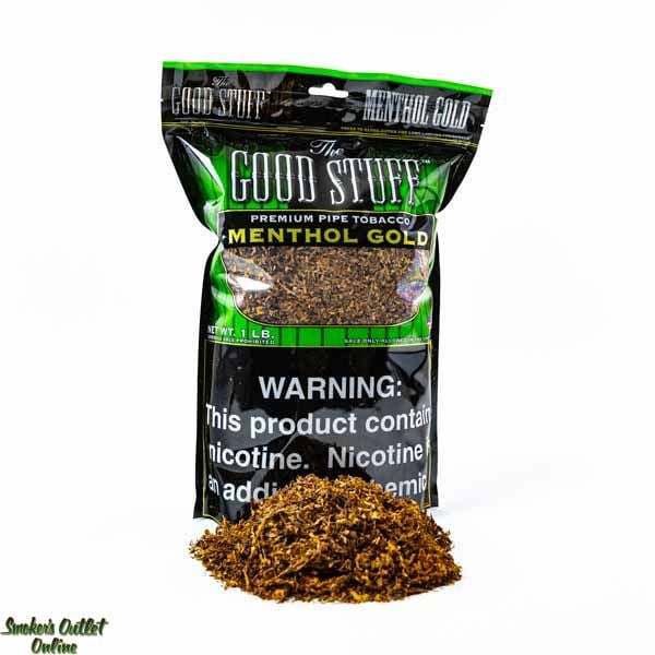 The Good Stuff Pipe Tobacco Menthol Gold 1lb Bag