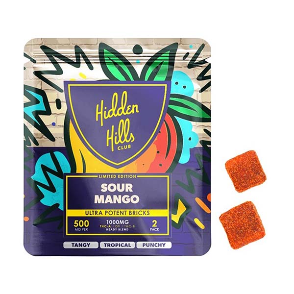 Hidden Hills Heady Blend | 1000mg | Sour Mango