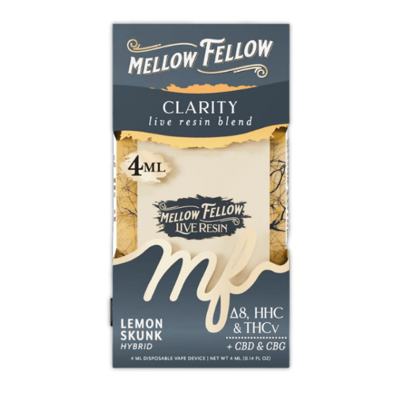 Clarity - Hybrid - Live Resin 4ml - Dispoable - Lemon Skunk