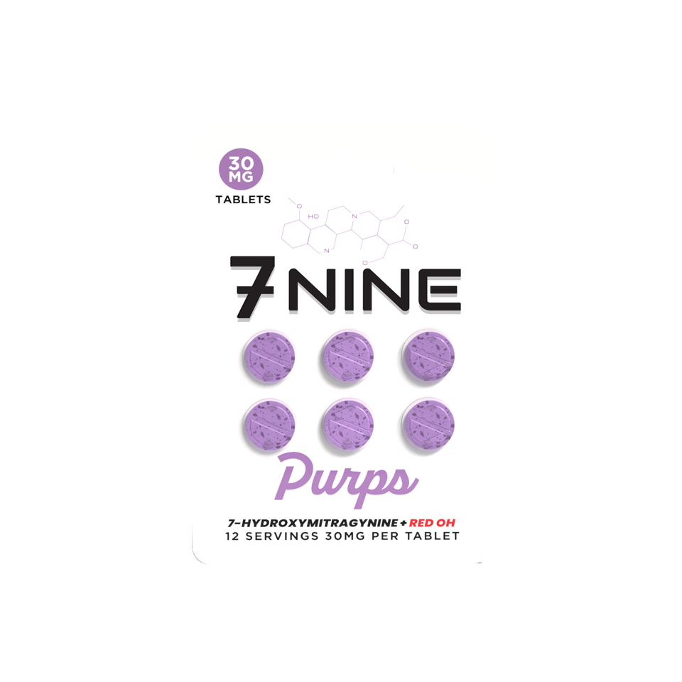 7 nine- purps - 7-hydroxymitragynine