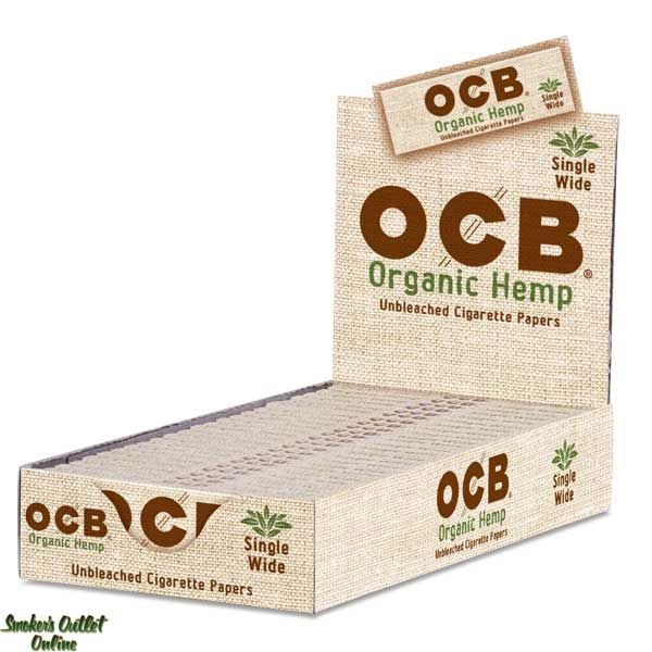OCB Rolling Papers - Organic Hemp - Single Wide