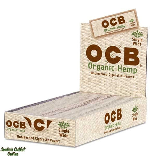 OCB Rolling Papers - Organic Hemp - Single Wide