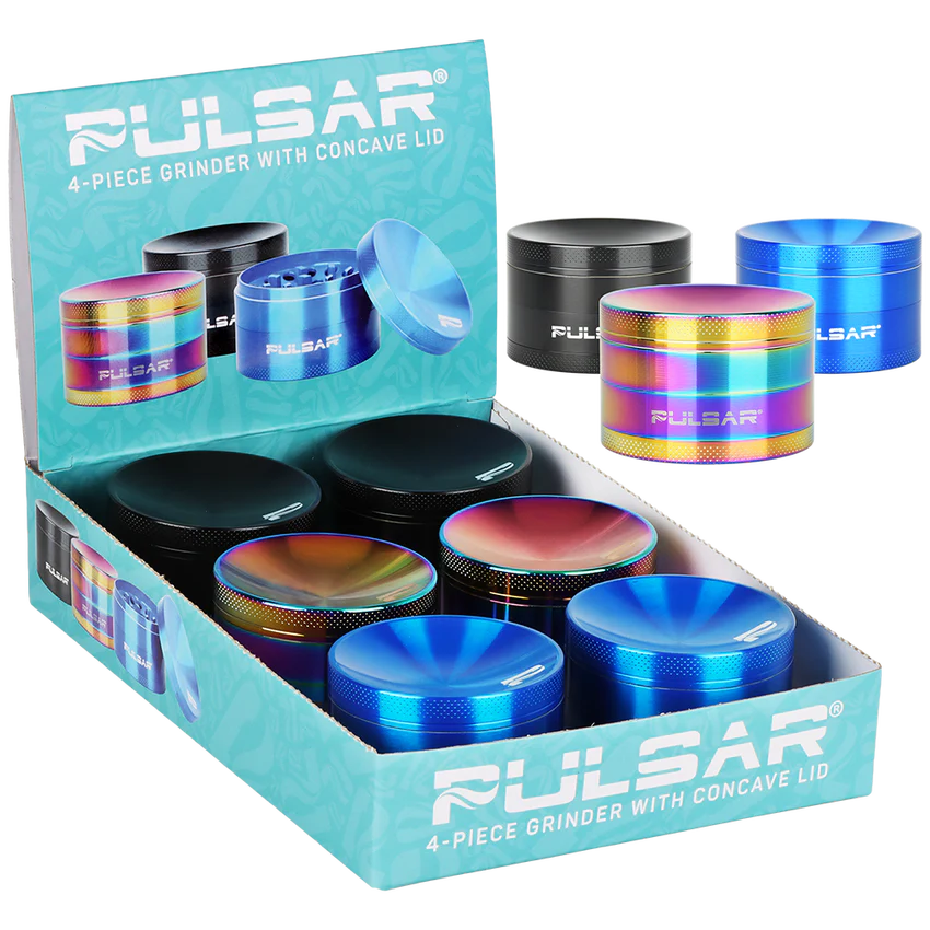 Pulsar 2.5" Concave Grinder - 4pc