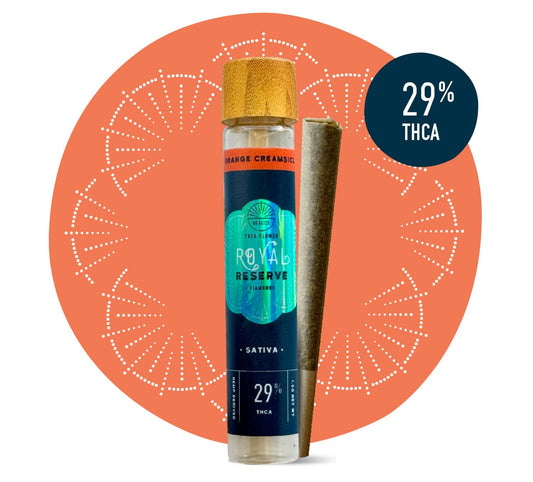 Orange Creamsicle - Realize Royal Reserve Pre-Roll with THCA Diamonds