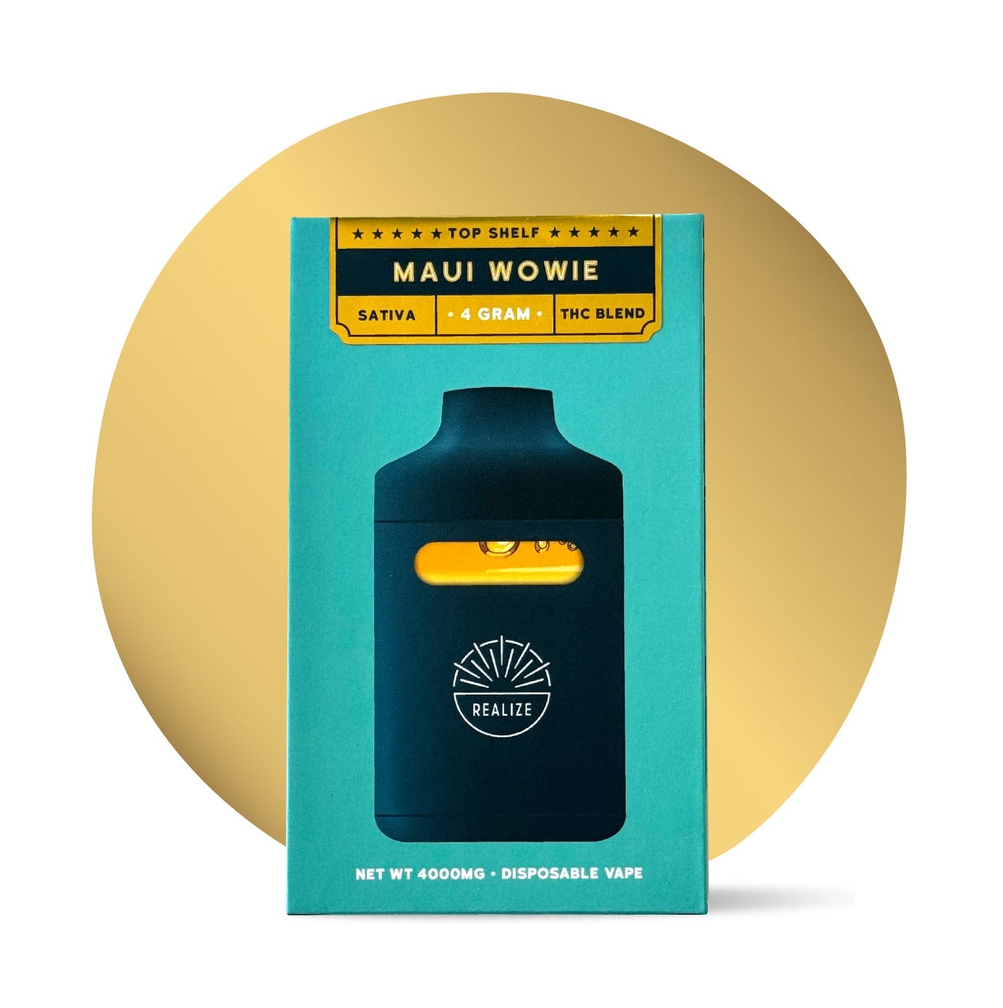 Maui Wowie Sativa Top Shelf 4g Disposable VapeDISCONTINUED