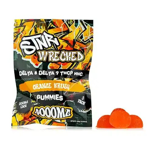 STNR Wrecked Gummies - Orange Krush