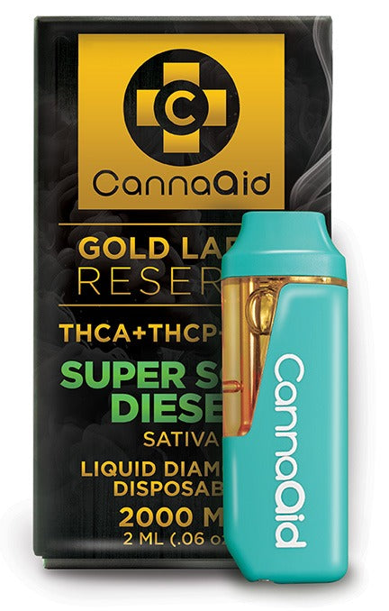 Super Sour Diesel Disposable 2 ml Gold Label Reserve