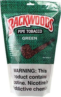 Backwoods Pipe Tobacco Green 1lb Bag