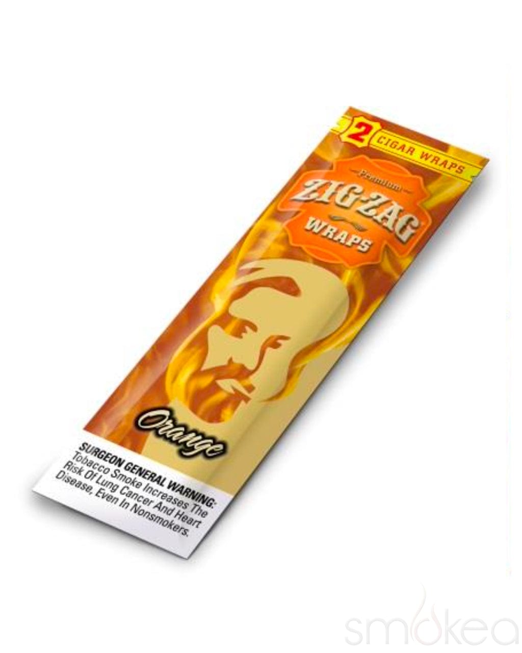 Zig Zag Cigar wraps - Orange - 2pk