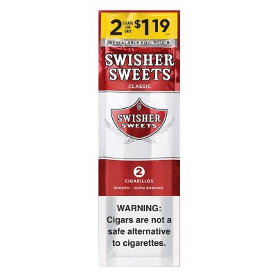 Swisher Sweets Cigarillos - Original - 2pk