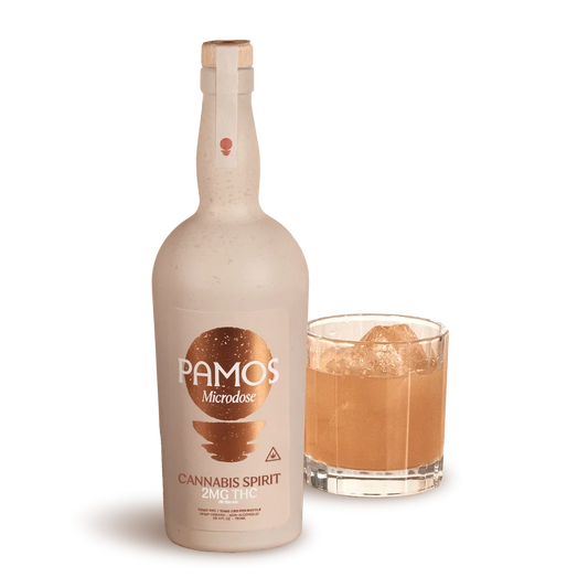 Pamos Microdose Cannabis Infused Non-Alcoholic Spirit - 750ml