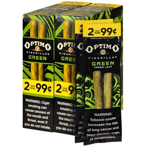 Optimo Cigarillos - Green - 2pk