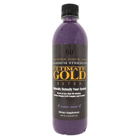 Ultimate gold detox drink - gushin grape