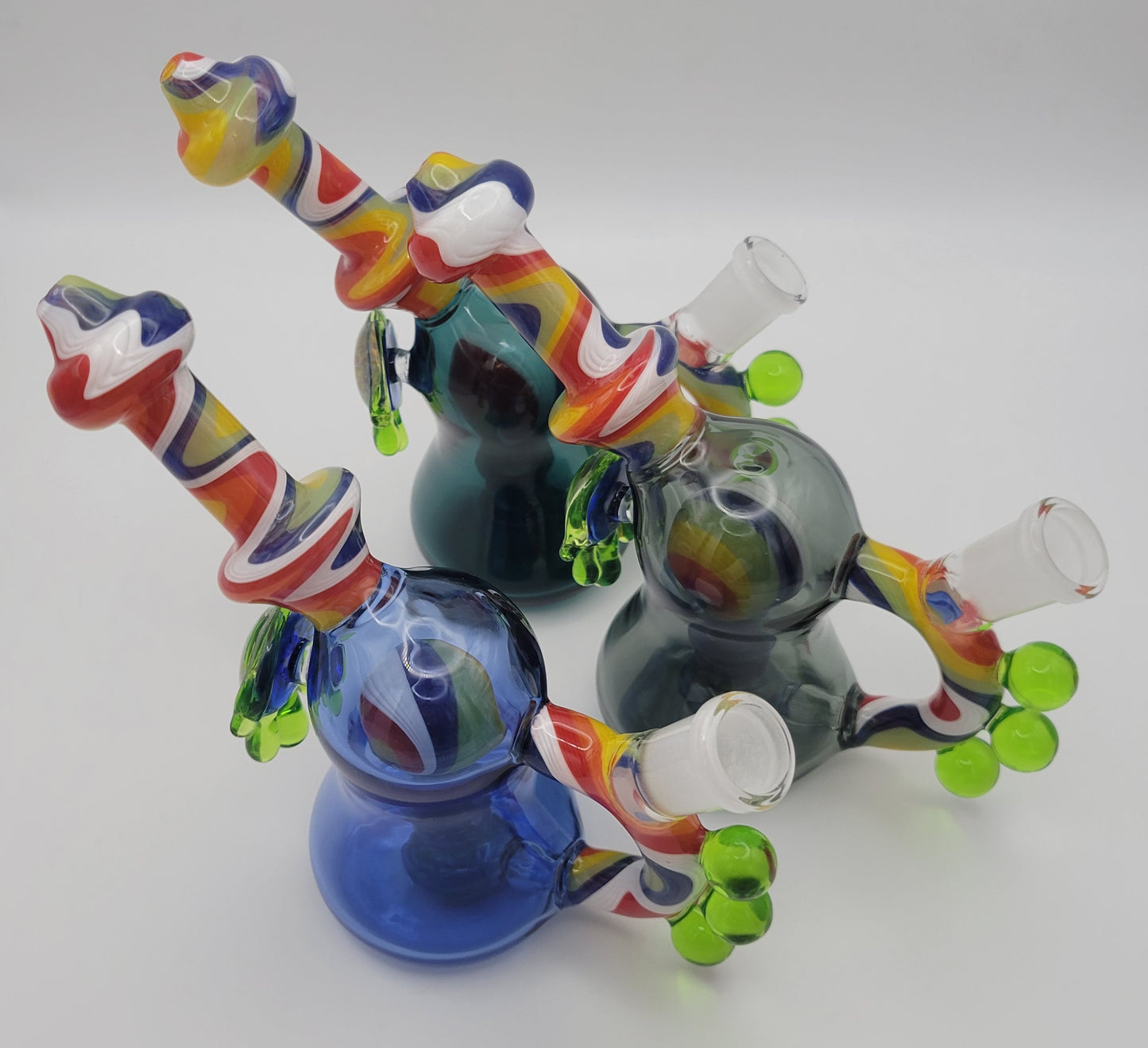 Layback Rainbow Oil Rig w Honeycomb