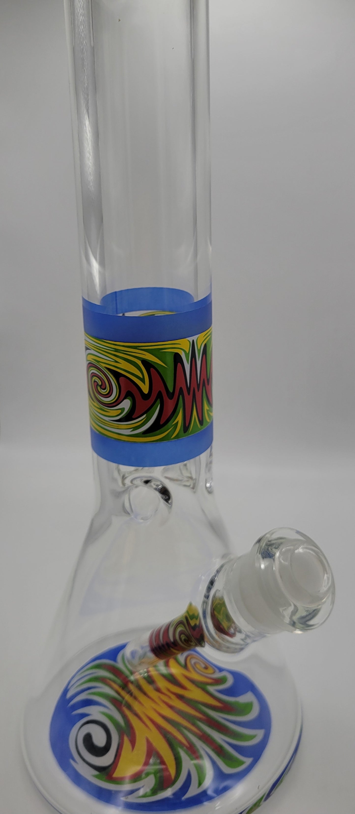 WigWag 7mm Thick Uber Joint 14 In. Beaker Tube Rig