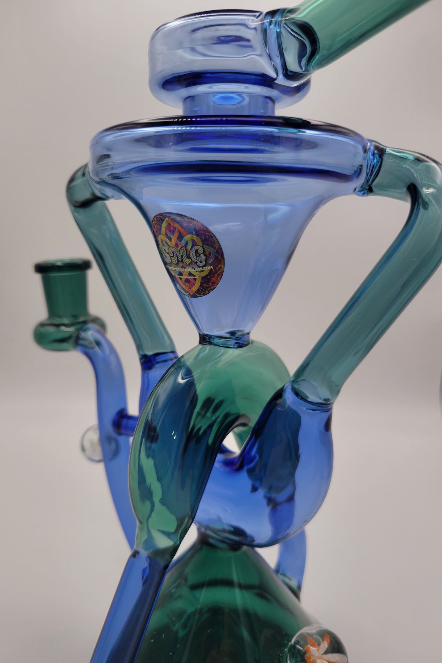 Tower Color Double Horseshoe Recycler Rig