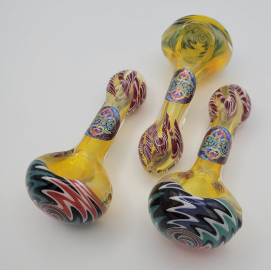 Fume Spoon w Wigwag front and Inside Out Mouthpiece