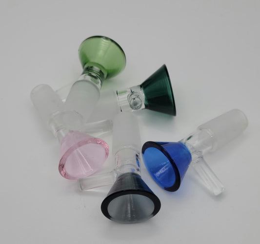 14mm Color Martini slide with clear handle