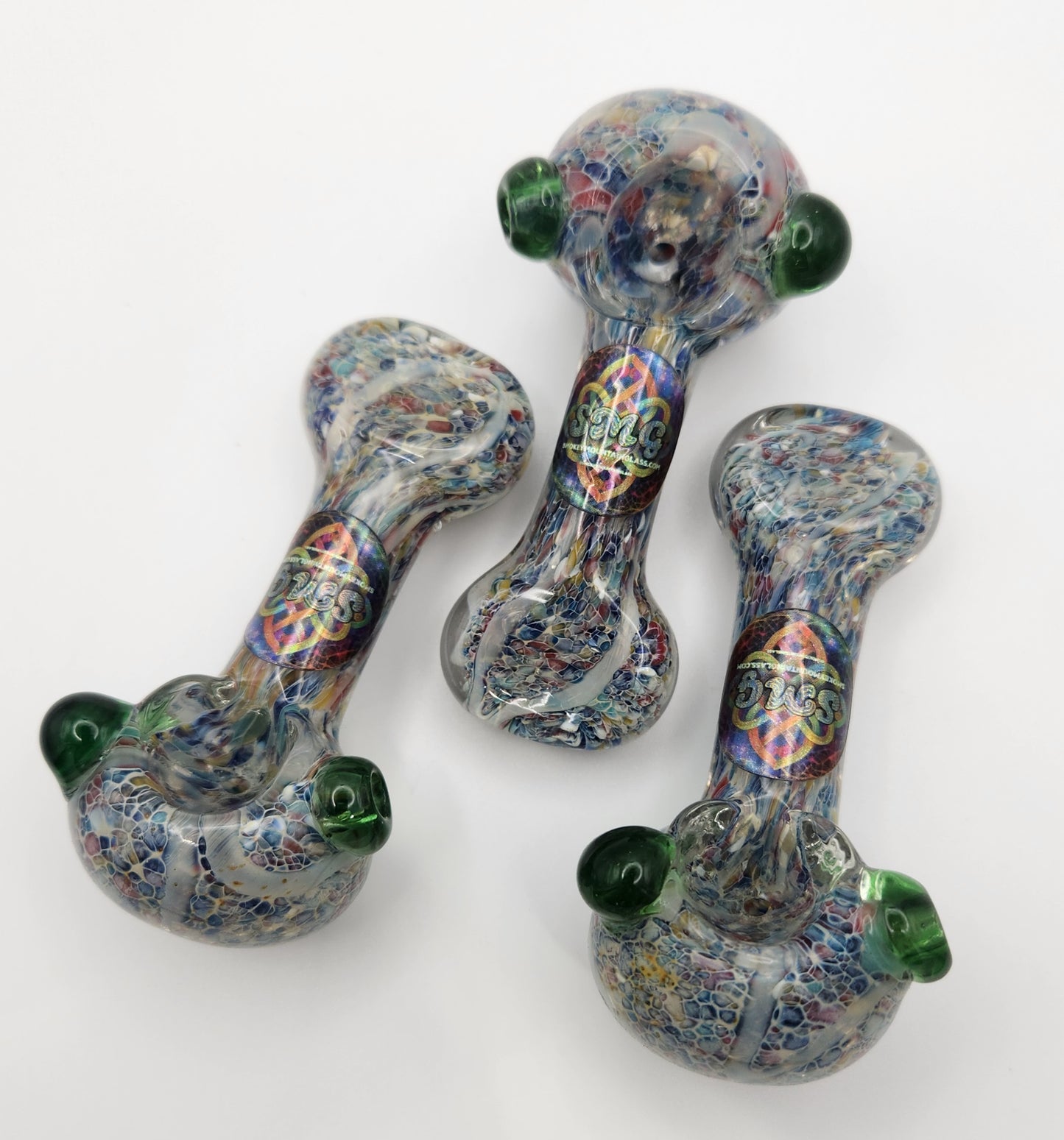 Hand Pipe with Inside Out and Whale Tail