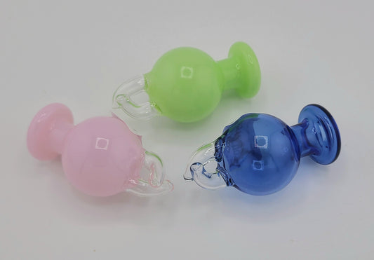 Color Bubble Cap with spiral arms