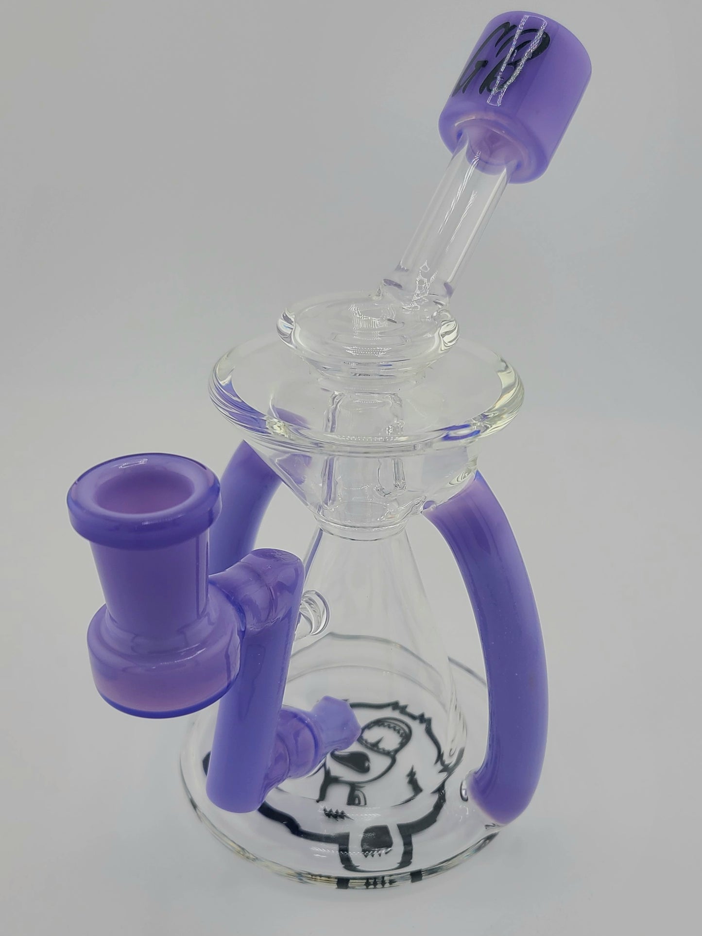 Color Double Drain Layback Recycler Rig