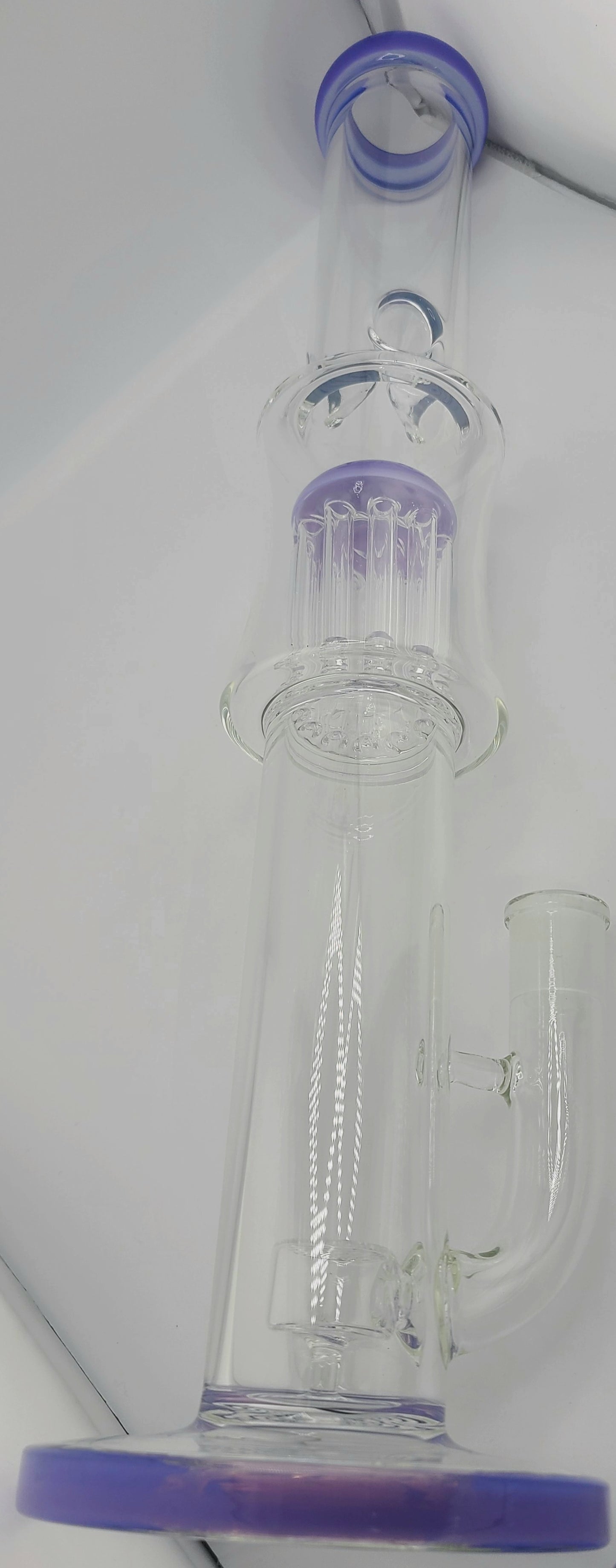 Color Dbl Perc Straight Tube Rig FOL Perc to 12 Arm Tree\JellyFish