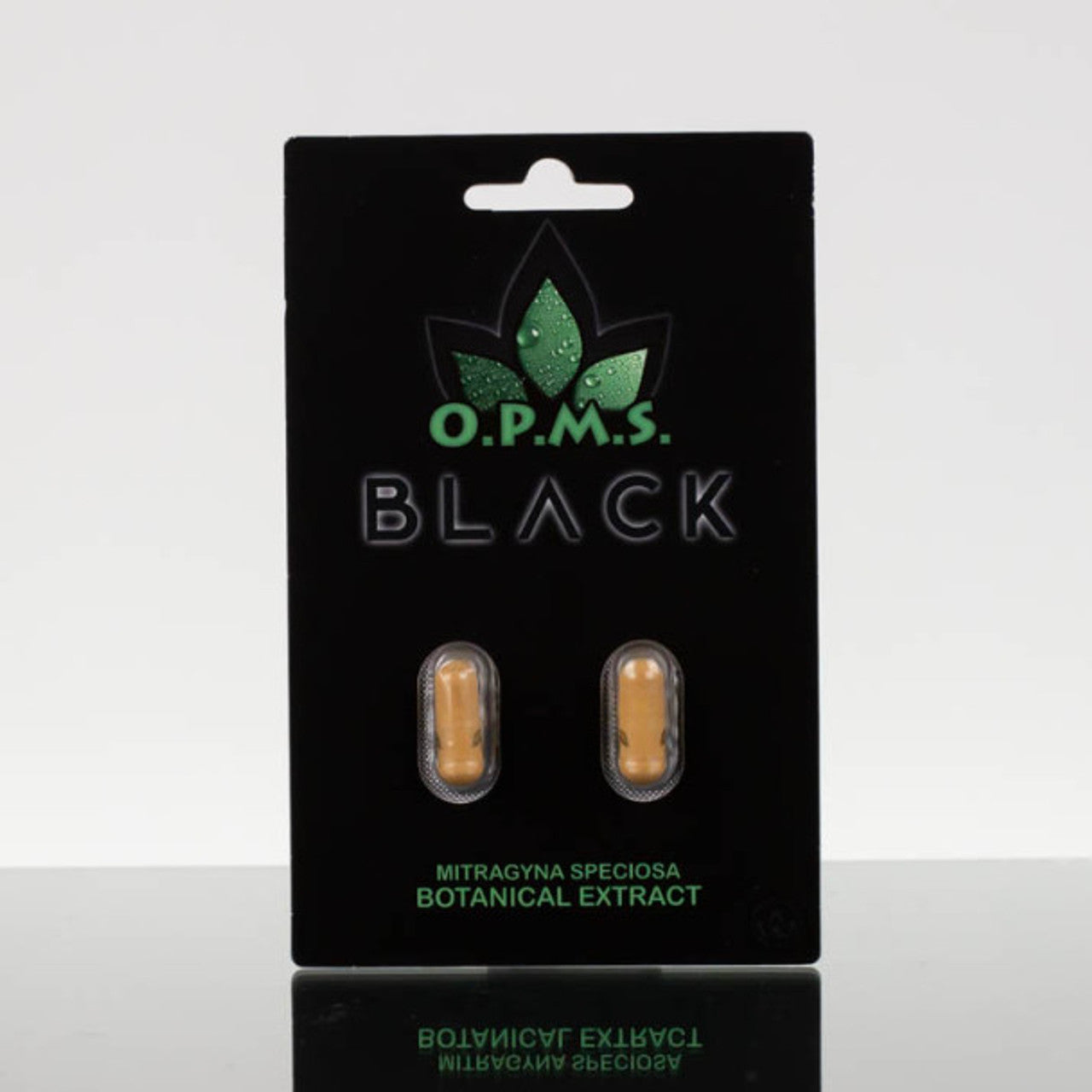 OPMS Kratom Black 2ct Capsule