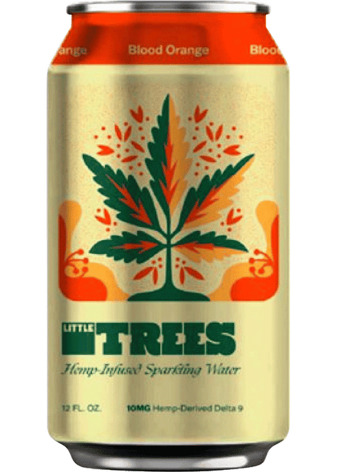 Little Trees Blood Orange 10 mg D9 Sparkling Water