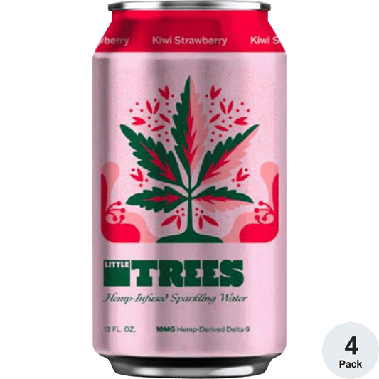Little Trees Strawberry Kiwi 10mg D9 Sparkling Water
