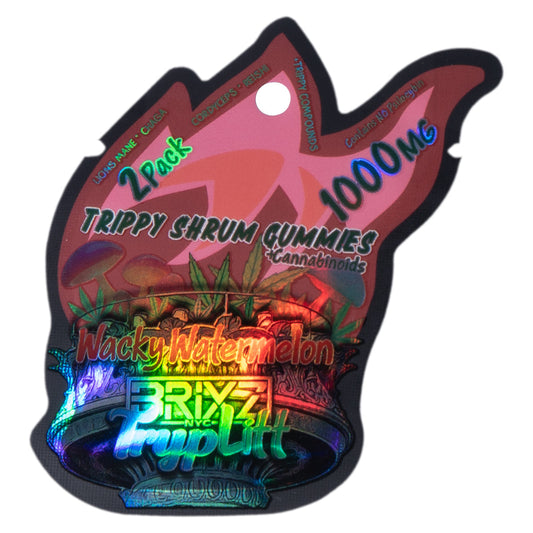 BRIXZ TrypLitt 2ct Gummies - 1000mg Wacky Watermelon