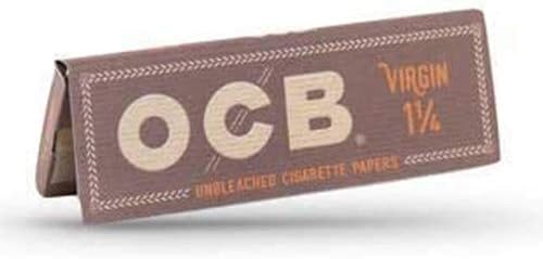 OCB Premium Unbleached Virgin 1 1/4