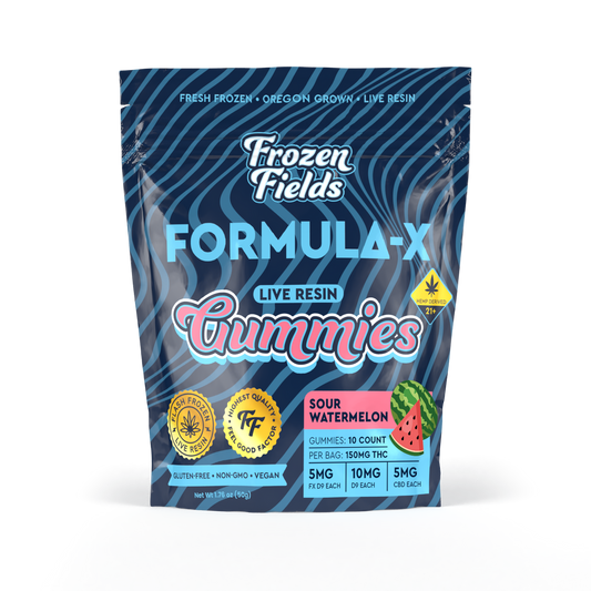 Sour WaterMelon Live Formula-X Gummies 10pcs,150mg