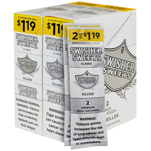 Swisher Sweets Cigarillos - Silver