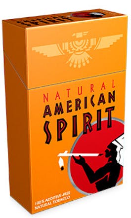 American Spirit Cigarettes - Orange - Smooth Mellow Taste - 20pk
