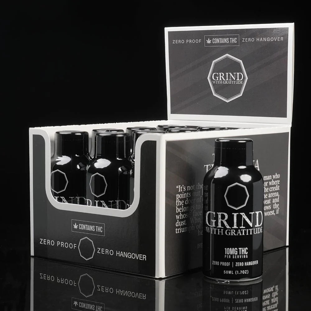 Grind with Gratitude 50ml Shot - 10mg D9 - Citrus