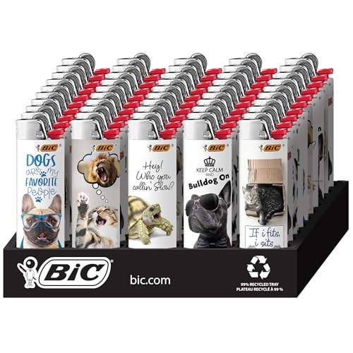 Bic Lighter - Regular Size - Cute Animal Sayings