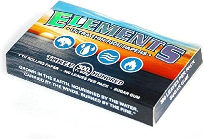 Elements Ultra Thin Rice Papers - 300x - 1 1/4