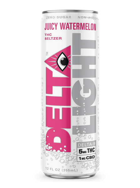 Delta Light 5mg D9 Seltzer Juicy Watermelon