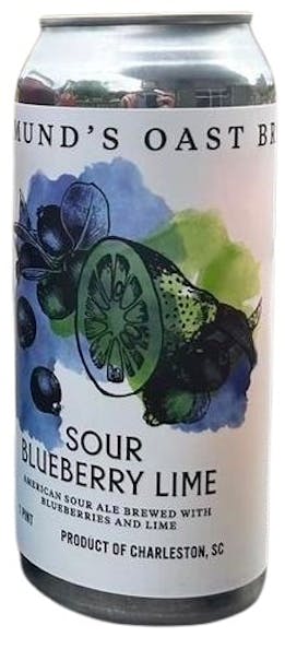 Edmund's Oast Sour Blueberry Lime - American Sour Ale  - 16oz
