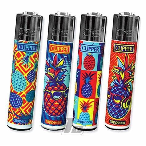 Clipper - Classic Large Reusable Lighter - Psychedelic Print