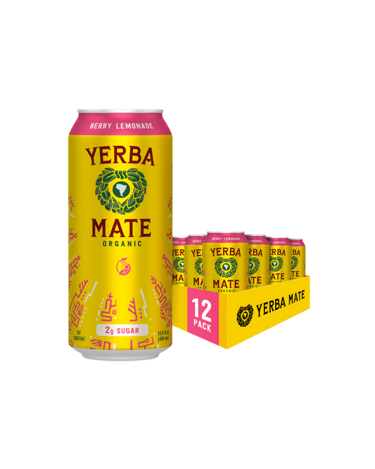 Guayaki Yerba Mate - Berry Lemonade - 15.5 fl oz