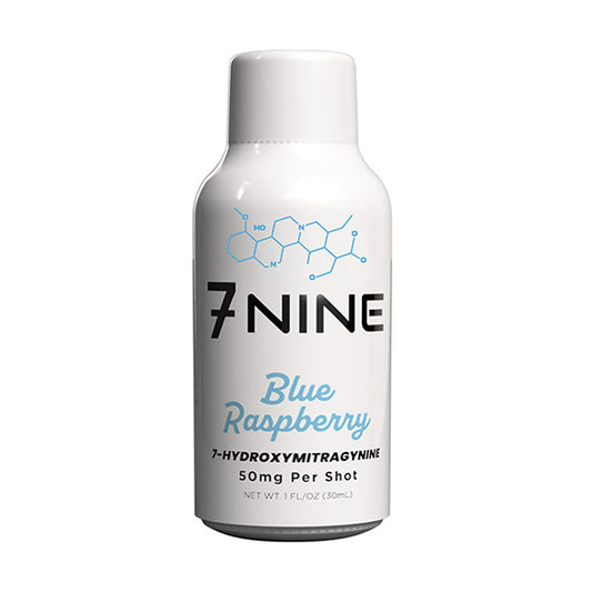 7Nine - 7 hydroxymitragynine - Shot - Blue Raspberry - 50mg