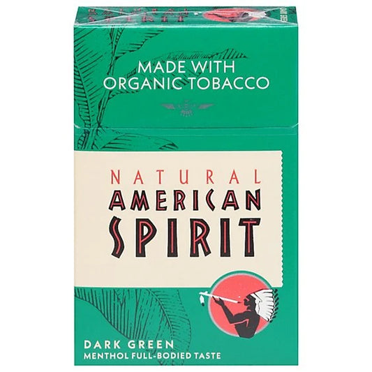 American Spirit Cigarettes - Green - Menthol Mellow