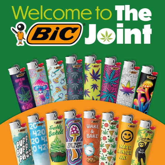 Bic Lighter - Regular Size - Stoner Puns