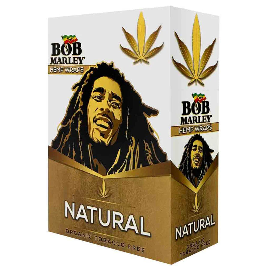 Bob Marley Hemp Wrap - Natural - 2pk
